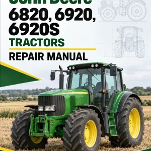 John Deere 6820, 6920, 6920S Tractors Repair Manual John Deere 6820, 6920, 6920S Tractors Repair Manual