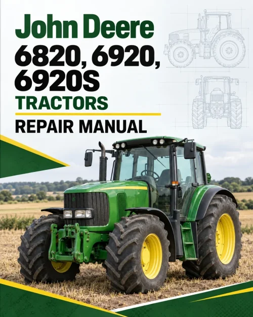 John Deere 6820, 6920, 6920S Tractors Repair Manual John Deere 6820, 6920, 6920S Tractors Repair Manual