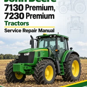 John Deere 7130 Premium, 7230 Premium Tractors Service Repair Manual