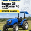 New Holland Boomer 35 and Boomer 40 Tractor Service Manual