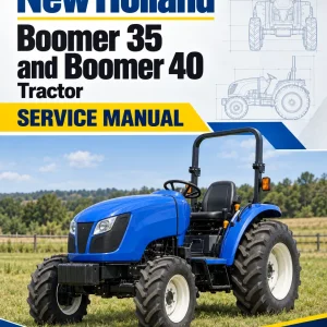 New Holland Boomer 35 and Boomer 40 Tractor Service Manual New Holland Boomer 35 and Boomer 40 Tractor Service Manual