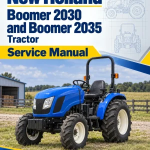 New Holland Boomer 2030 and Boomer 2035 Tractor Service Manual New Holland Boomer 2030 and Boomer 2035 Tractor Service Manual