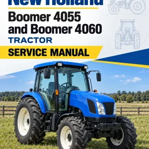 New Holland Boomer 4055 and Boomer 4060 Tractor Service Manual