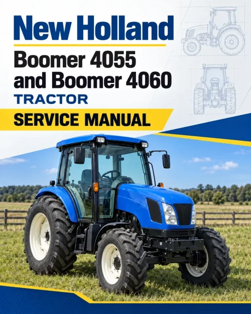 New Holland Boomer 4055 and Boomer 4060 Tractor Service Manual New Holland Boomer 4055 and Boomer 4060 Tractor Service Manual