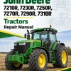 John Deere 7210R, 7230R, 7250R, 7270R, 7290R, 7310R Tractors Repair Manual
