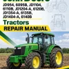 John Deere JD954, 6095B, JD1104, 6110B, JD1204-A, 6120B, JD1354-A, 6135B, JD1404-A, 6140B Tractors Repair Manual