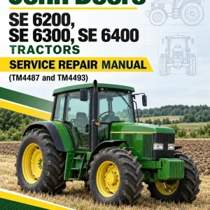 John Deere SE 6200, SE 6300, SE 6400 Tractors Service Repair Manual (TM4487 and TM4493) John Deere SE 6200, SE 6300, SE 6400 Tractors Service Repair Manual (TM4487 and TM4493)