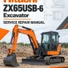 Hitachi ZX65USB-6 Excavator Service Repair Manual Hitachi ZX65USB-6 Excavator Service Repair Manual