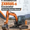 Hitachi ZX85US-6 Excavator Service Repair Manual Hitachi ZX85US-6 Excavator Service Repair Manual