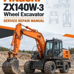Hitachi ZX140W-3 Wheel Excavator Service Repair Manual Hitachi ZX140W-3 Wheel Excavator Service Repair Manual