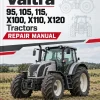 Valtra 95, 105, 115, X100, X110, X120 Tractors Repair Manual