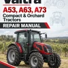 Valtra A53, A63, A73 Compact & Orchard Tractors Repair Manual