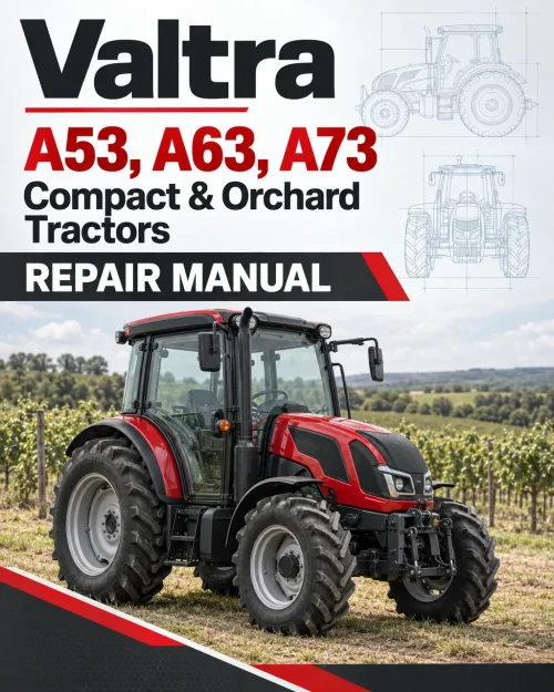 Valtra A53, A63, A73 Compact & Orchard Tractors Repair Manual Valtra A53, A63, A73 Compact & Orchard Tractors Repair Manual