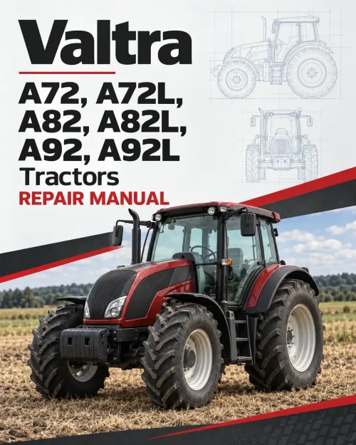 Valtra A72, A72L, A82, A82L, A92, A92L Tractors Repair Manual Valtra A72, A72L, A82, A82L, A92, A92L Tractors Repair Manual