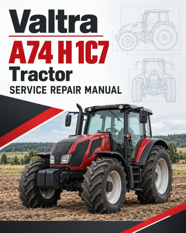 Valtra A74 H 1C7 Tractor Service Repair Manual Valtra A74 H 1C7 Tractor Service Repair Manual