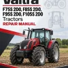 Valtra F75S 2D0, F85S 2D0, F95S 2D0, F105S 2D0 Tractors Repair Manual