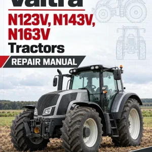 Valtra N123V, N143V, N163V Tractors Repair Manual Valtra N123V, N143V, N163V Tractors Repair Manual
