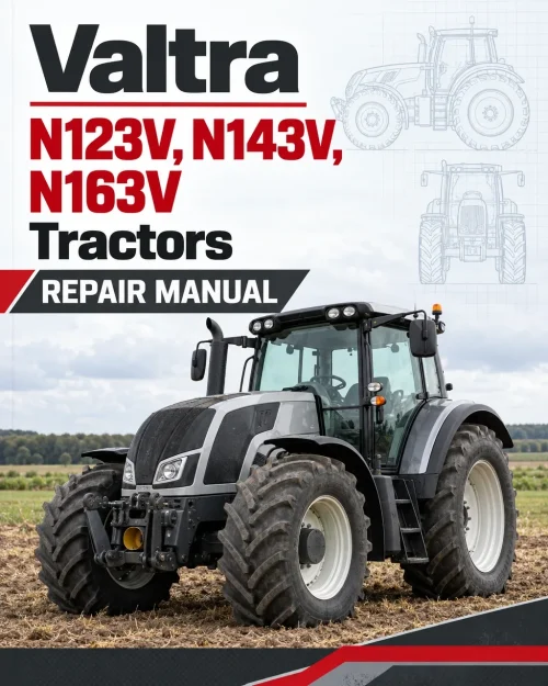 Valtra N123V, N143V, N163V Tractors Repair Manual Valtra N123V, N143V, N163V Tractors Repair Manual