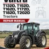 Valtra T132D, T152D, T162D, T172D, T182D, T202D Tractors Repair Manual