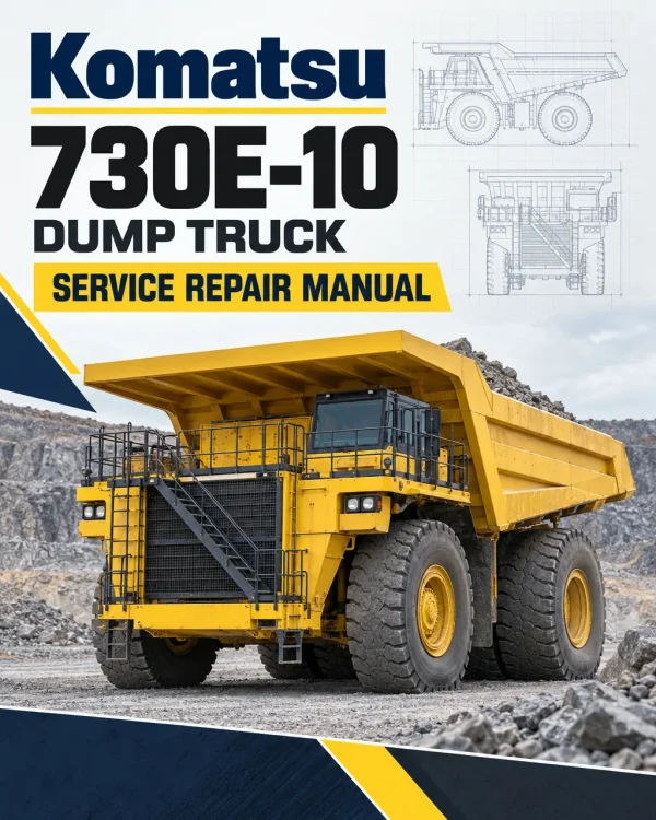 Komatsu 730E-10 Dump Truck Service Repair Manual Komatsu 730E-10 Dump Truck Service Repair Manual