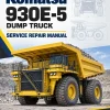 Komatsu 930E-5 Dump Truck Service Repair Manual Komatsu 930E-5 Dump Truck Service Repair Manual