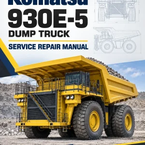 Komatsu 930E-5 Dump Truck Service Repair Manual Komatsu 930E-5 Dump Truck Service Repair Manual