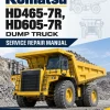 Komatsu HD465-7R, HD605-7R Dump Truck Service Repair Manual