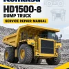 Komatsu HD1500-8 Dump Truck Service Repair Manual Komatsu HD1500-8 Dump Truck Service Repair Manual