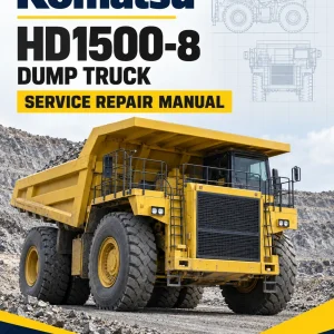 Komatsu HD1500-8 Dump Truck Service Repair Manual Komatsu HD1500-8 Dump Truck Service Repair Manual