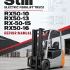 Still Electric Forklift Truck RX50: RX50-10, RX50-13, RX-50-15, RX50-16 Repair Manual Still Electric Forklift Truck RX50: RX50-10, RX50-13, RX-50-15, RX50-16 Repair Manual