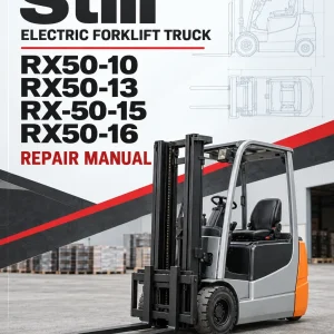 Still Electric Forklift Truck RX50: RX50-10, RX50-13, RX-50-15, RX50-16 Repair Manual Still Electric Forklift Truck RX50: RX50-10, RX50-13, RX-50-15, RX50-16 Repair Manual