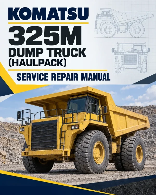 Komatsu 325M Dump Truck (Haulpack) Service Repair Manual