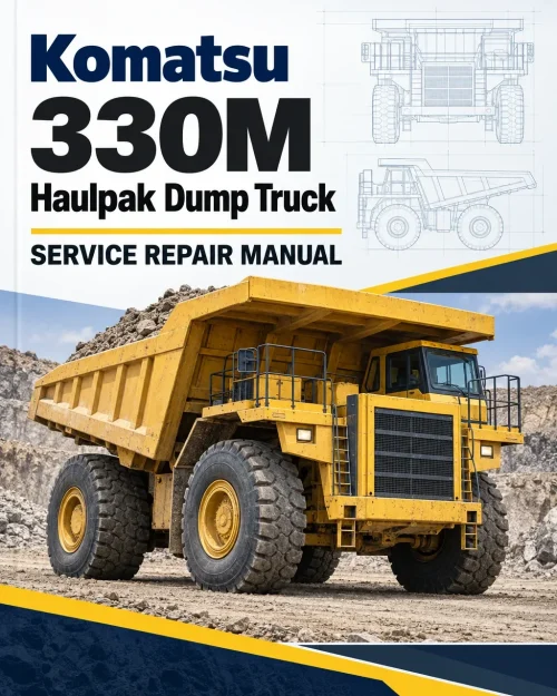 Komatsu 330M Haulpak Dump Truck Service Repair Manual
