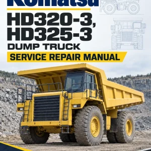 Komatsu HD320-3, HD325-3 Dump Truck Service Repair Manual Komatsu HD320-3, HD325-3 Dump Truck Service Repair Manual