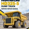Komatsu HD325-5 Dump Truck Service Repair Manual