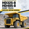 Komatsu HD325-8, HD405-8 Dump Truck Service Repair Manual