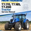 New Holland T7.170, T7.185, T7.200 Tractor Service Manual