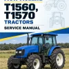 New Holland T1560, T1570 Tractors Service Manual New Holland T1560, T1570 Tractors Service Manual