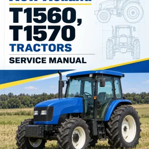 New Holland T1560, T1570 Tractors Service Manual