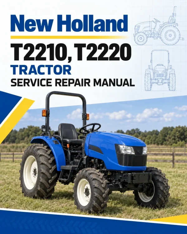 New Holland T2210, T2220 Tractor Service Manual
