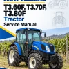 New Holland T3.60F, T3.70F, T3.80F Tractor Service Manual New Holland T3.60F, T3.70F, T3.80F Tractor Service Manual