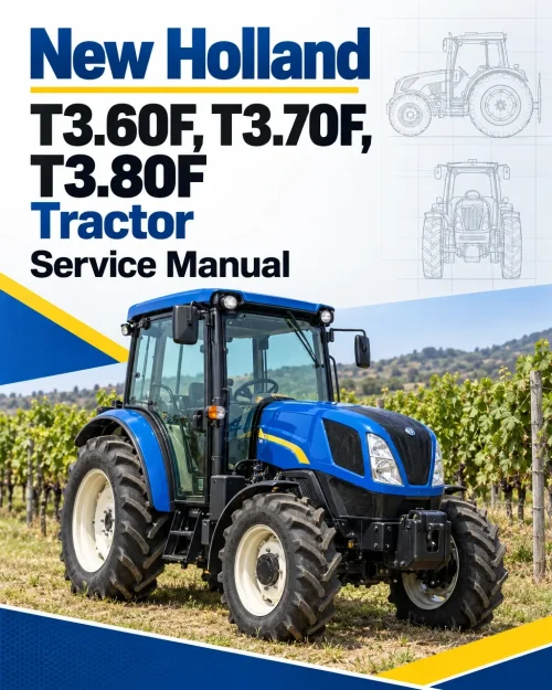 New Holland T3.60F, T3.70F, T3.80F Tractor Service Manual New Holland T3.60F, T3.70F, T3.80F Tractor Service Manual