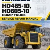 Komatsu HD465-10, HD605-10 Dump Truck Service Repair Manual Komatsu HD465-10, HD605-10 Dump Truck Service Repair Manual
