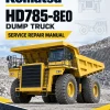 Komatsu HD785-8E0 Dump Truck Service Repair Manual