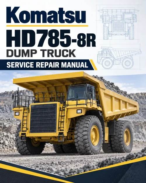Komatsu HD785-8R Dump Truck Service Repair Manual