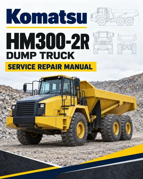 Komatsu HM300-2R Dump Truck Service Repair Manual