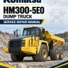 Komatsu HM300-5E0 Dump Truck Service Repair Manual