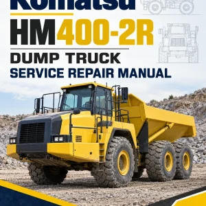 Komatsu HM400-2R Dump Truck Service Repair Manual