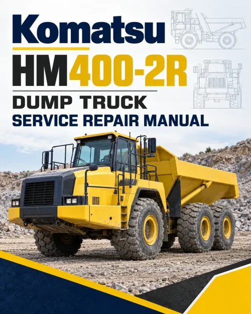 Komatsu HM400-2R Dump Truck Service Repair Manual