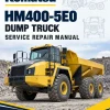 Komatsu HM400-5E0 Dump Truck Service Repair Manual Komatsu HM400-5E0 Dump Truck Service Repair Manual